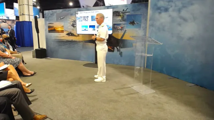 Rear Adm. Brian Corey at Sea Air Space 2021