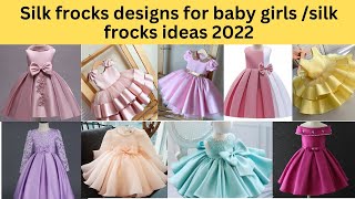 Silk gown/frocks for baby girls#new #trending designs of fancy frocks for baby girls, designs #2022 screenshot 4