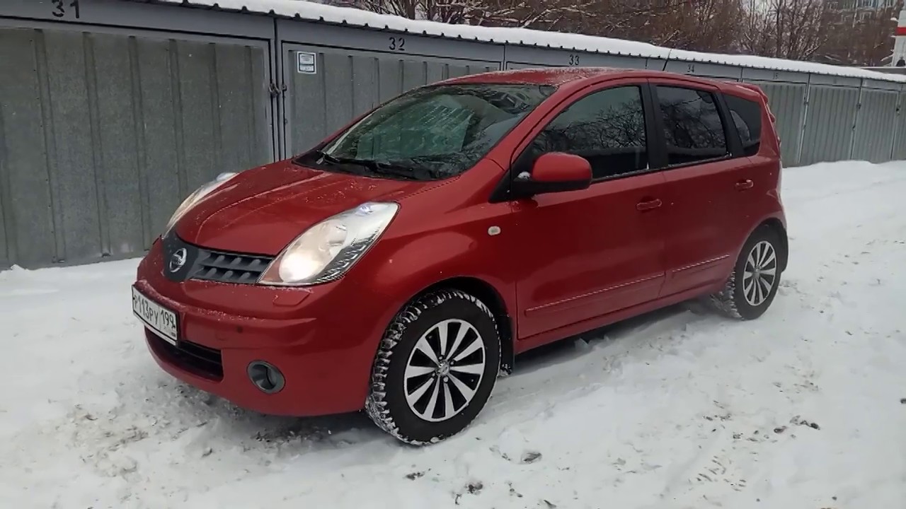 ниссан ноут 2008 . 98000 пробег. родная краска полностью!!! - YouTube