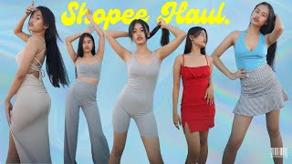 TRENDY SHOPEE HAUL: coordinates, dresses, tops, jumpsuit &amp; more! Ft. WERC Capsule ♡ | Crissa Merilo