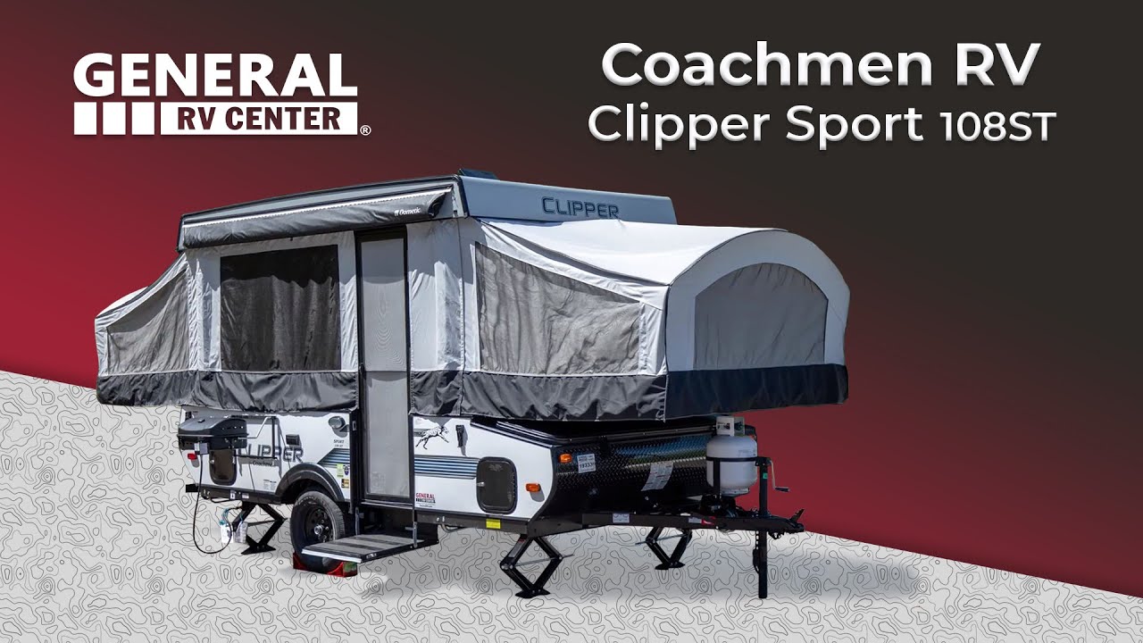 General Rv Center | 2020 Coachmen Clipper Sport 108St | Fold-Down Camping Trailer