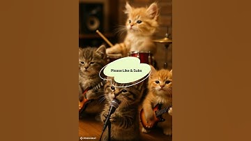 Thumbnail of Rock-Star Kittens?! 🎸😹 The CUTEST Cat Band You’ll Ever See