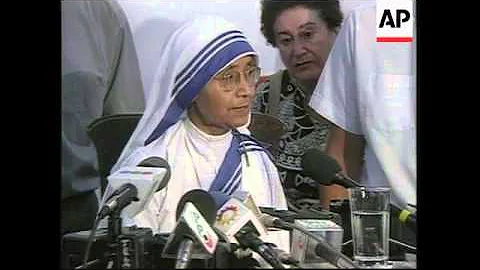 ARGENTINA: MOTHER TERESA'S SUCCESSOR SISTER NIRMALA VISIT