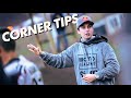 Corners tips with hunter lawrence