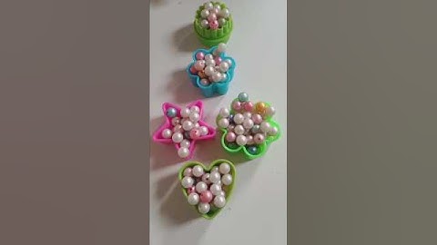 Moti Reverse cookie cutter star and flower set|pearls ReverseSatisfying Asmr|colourfulbeadsreverse