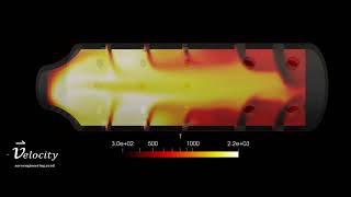 combustion chamber (combustor) simulation using CFD