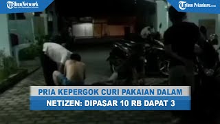 Pria Diduga Curi Pakaian Dalam di Sebuah Kos-Kosan Kepergok Warga