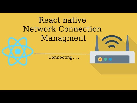 React Native Managing network connection status and check connected or not