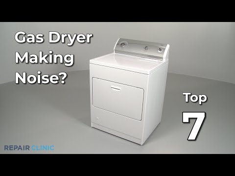 Gas Dryer Making Noise? Gas Dryer Troubleshooting