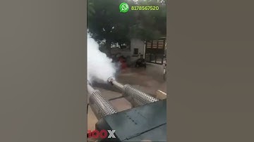 100XDB600 Fogging machine - Double Barrel Fogging machine heavy duty best fogger