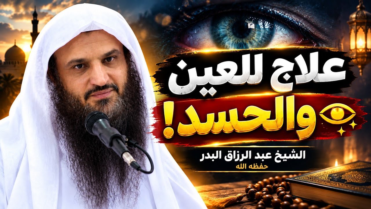 أسباب للوقاية من العين والحسد والسحر | الشيخ عبد الرزاق البدر (ابن القيم)