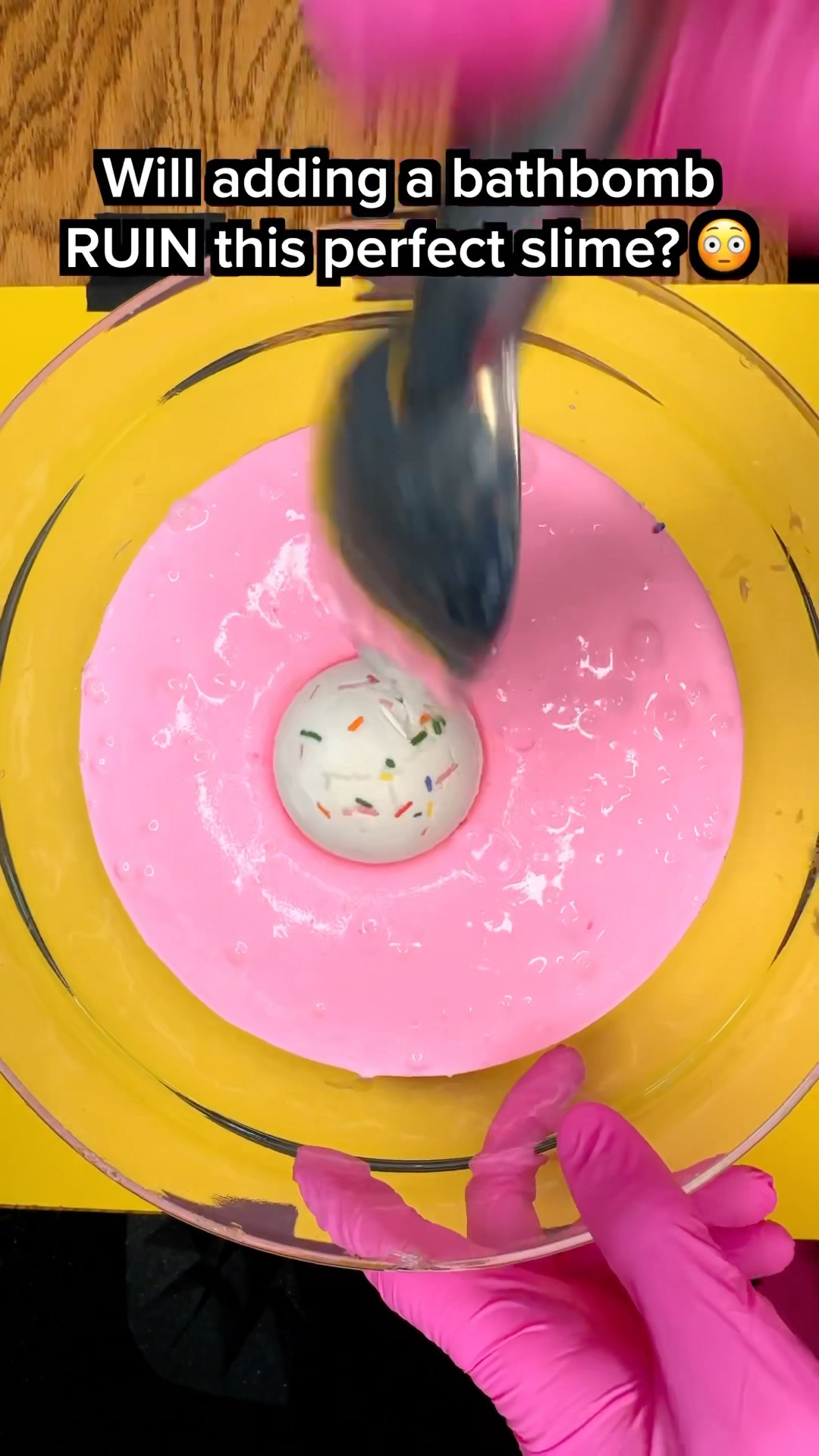 Bath bomb vs The Perfect Slime ?