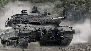 Horrifying Moment, Dozens of Russian T90SM Tanks, Destroyed by German LEOPARDS in Crimea