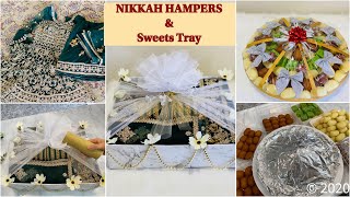 ❤️NIKKAH❤️ Beautiful Hampers and Sweets Tray Ready to go🥰 Learn how to make