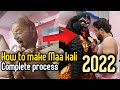 How to make maa kali  2022 complete process jhansi  by akash sahu