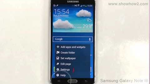 Samsung Galaxy Note 3 - How To Disable Screen Lock With Pattern
