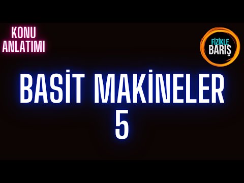 Video: Basit makine olarak vidanın tanımı nedir?