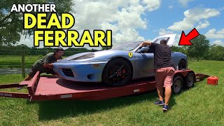 My New Ferrari Died Immediately Upon Picking it Up; we found a $2,000 Part FAILED!