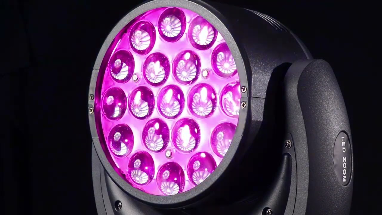 19 15W LED ShakingHead Dyeing Lights 