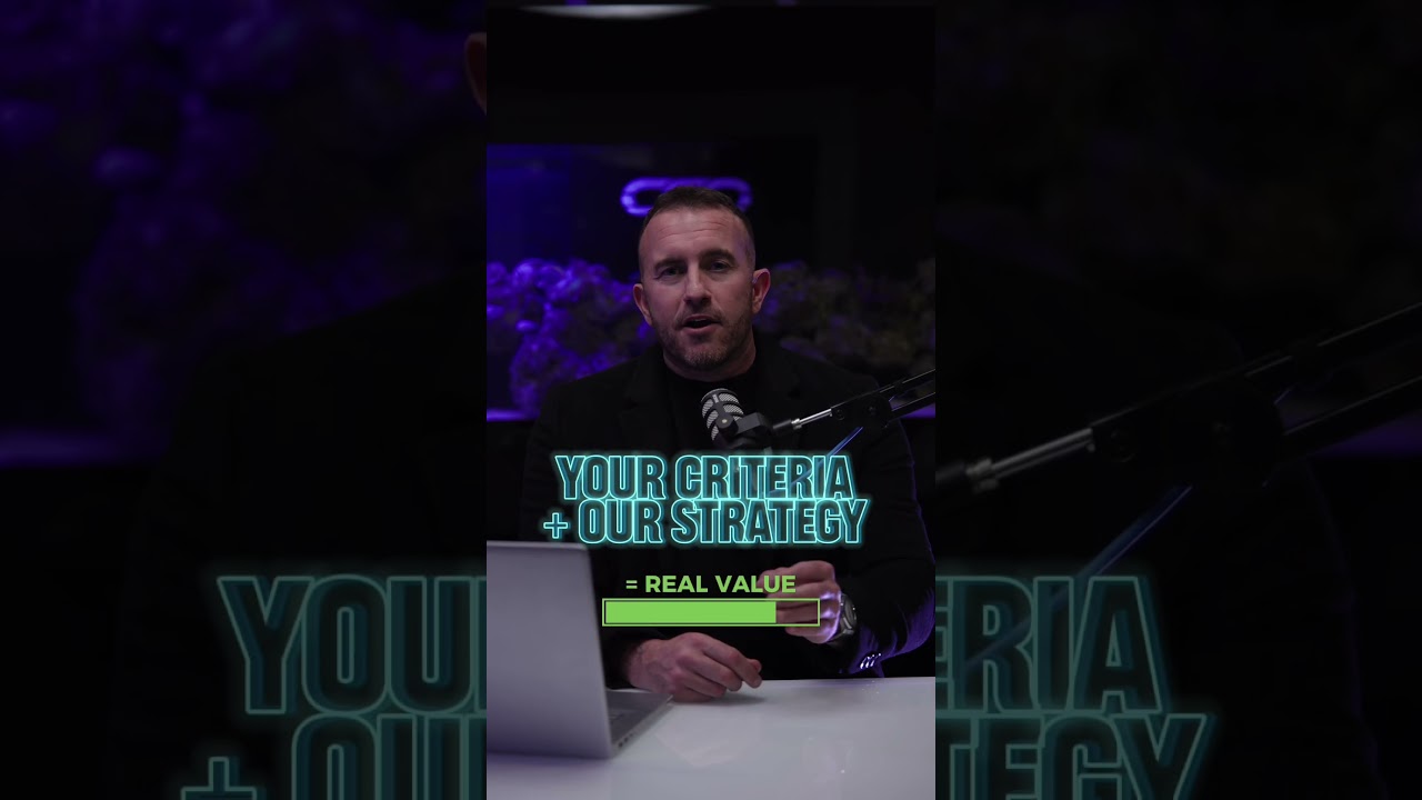 Your criteria + our strategy = real value