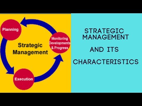 Strategy Management and  its Characteristics