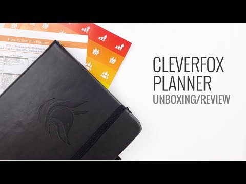 Clever Fox Planner Unboxing & First Impressions - Planning Inspired