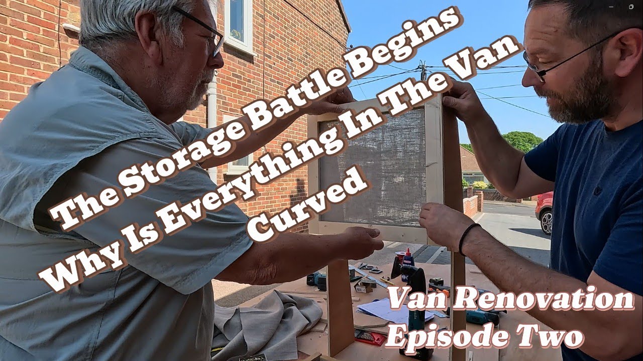 Storage Battle The Storage Battle Begins: Cabinets vs. Curves | Van Renovations ...