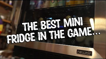 The Best Mini Fridge For Your Bar! Newair FlipShelf!