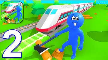 Railway Tycoon - Gameplay Walkthrough Part 2 Stickman Railway Tycoon Adventure (iOS,Android)