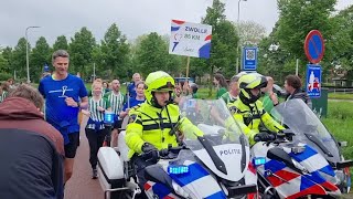 Aankomst Bevrijdingsvuur in Zwolle