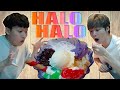 HALO HALO | Korean Guys React to Filipino Dessert (ENG SUB) Mukbang/Reaction