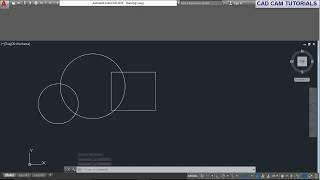 AutoCAD 2018 Tutorial for Beginners   32  HOW TO USE SUBTRACT COMMAND IN AUTOCAD#