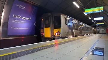 Heathrow Express Class 387 | departing at Heathrow Terminal 2 & 3