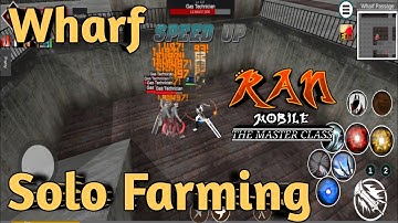 5 Minutes Solo Farming Loots at Wharf Passage | Ran Mobile: The Master Class OBT
