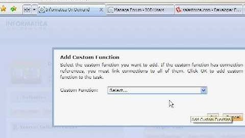 Twitter and Salesforce.com Integration with Informatica Cloud