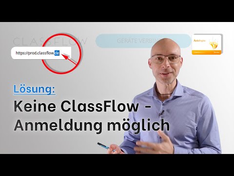 Promethean ActivInspire - Fehler bei der ClassFlow Anmeldung