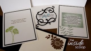 The Inside Scoop- Decorating the inside of your cards