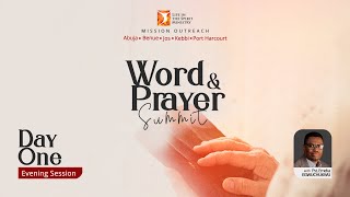 WORD & PRAYER SUMMIT (D1 PM) || Pastor Tope Falaye || 04-03-2021 WORD & PRAYER SUMMIT (D1 PM) || Pastor Tope Falaye || 04-03-2021