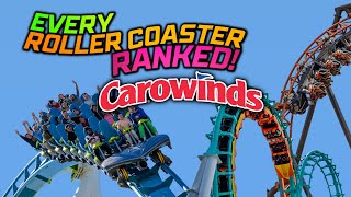 Carowinds Roller Coasters RANKED From Worst To Best!