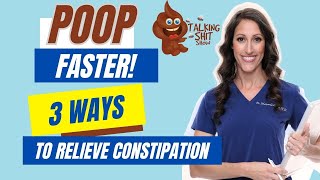 Natural Constipation Relief | Poop Better Faster without Magnesium or a Laxative!!!