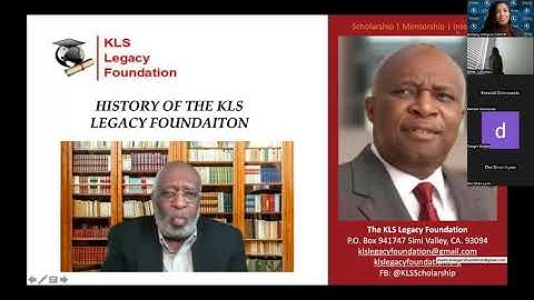 The KLS Legacy Financial Literacy Virtual Lunch & Learn 11/18/22