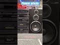 Test pioneer bass 25cm full carbon sound hires since 1990 #80smusic #music #bose #pioneer #speaker