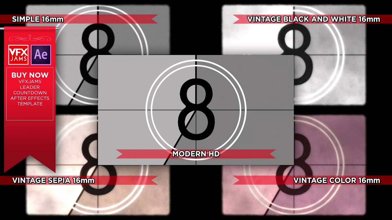 After Effects Countdown Template After Effects Countdown Template