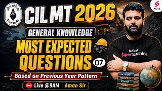 Coal India Recruitment 2026 | CIL MT Non Tech Classes | CIL MT General Awareness Class by Aman Sir