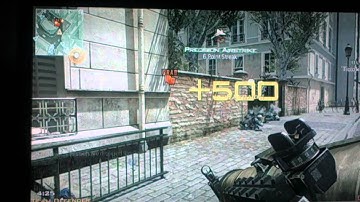 MW3 my first six man killfeed