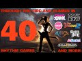 Through the fire and flames in 40 rhythm games
