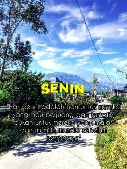 Story wa hari senin || monday stories #shorts