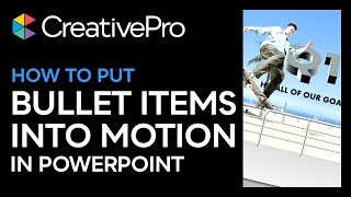 PowerPoint: How to Put Bullet Items Into Motion (Video Tutorial)