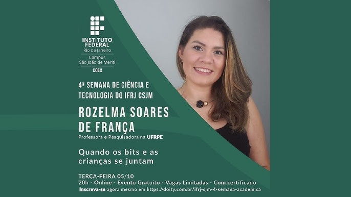 5ª Semana de Ciência e Tecnologia do IFRJ Campus São João de Meriti