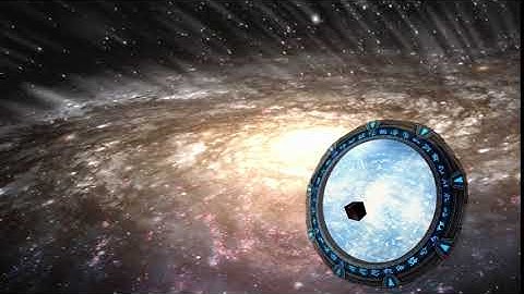 3D Галактика и Врата (DaVinci Resolve)